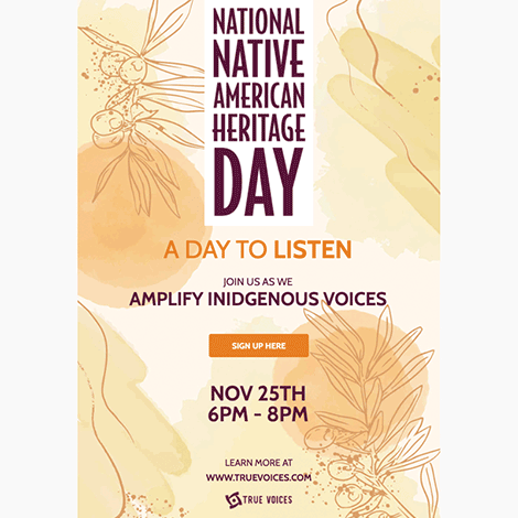 Native American Heritage Day Event 1